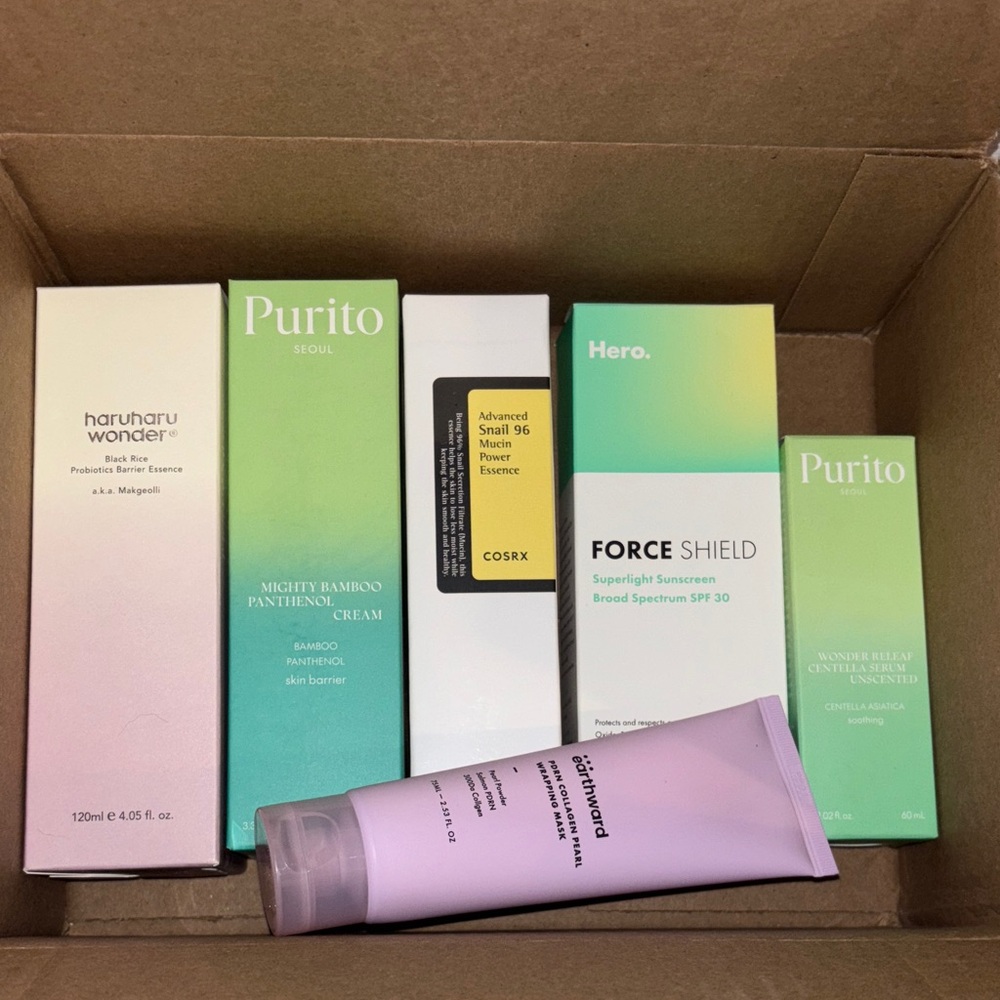 K beauty skincare bundle
